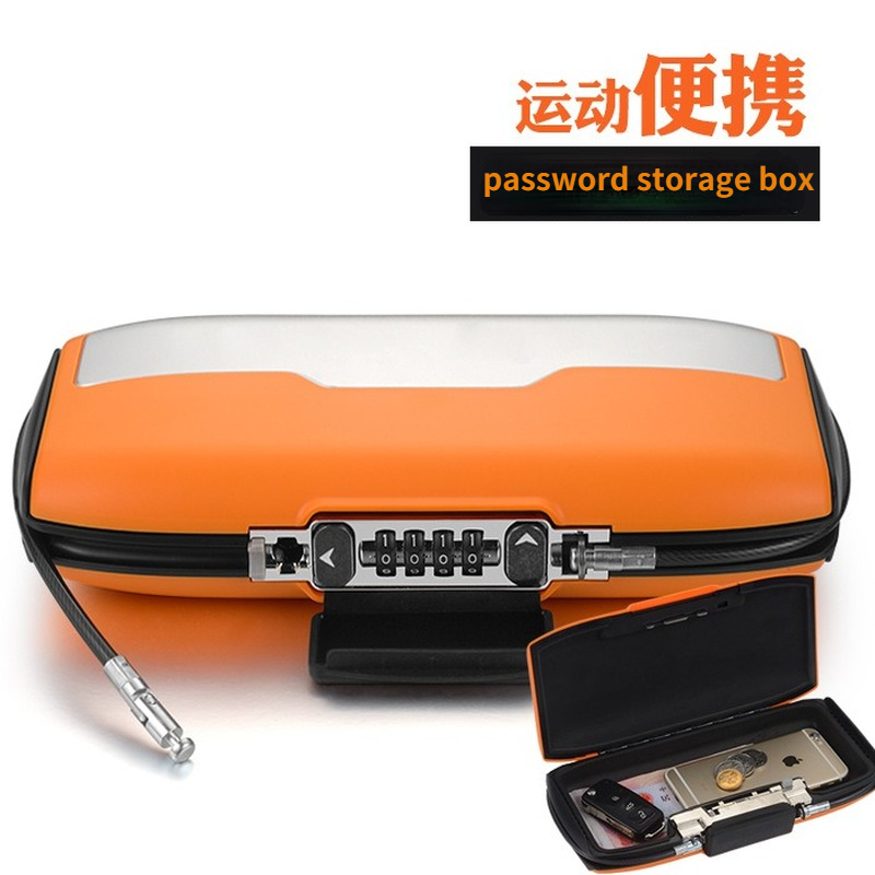Smart Garden Gate Lock - Portable Safe Case 4-Digit Combination Lock