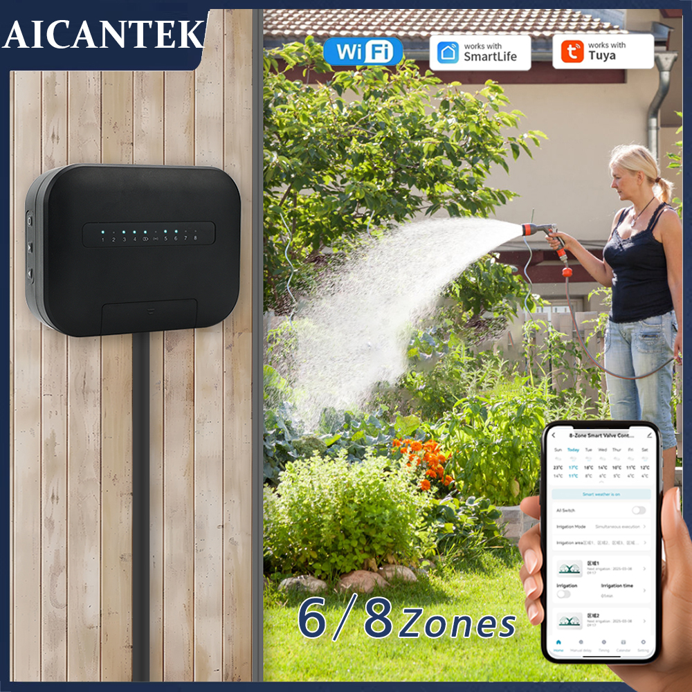 Smart Garden Devices - 8 Zones Wifi Tuya Smart Garden