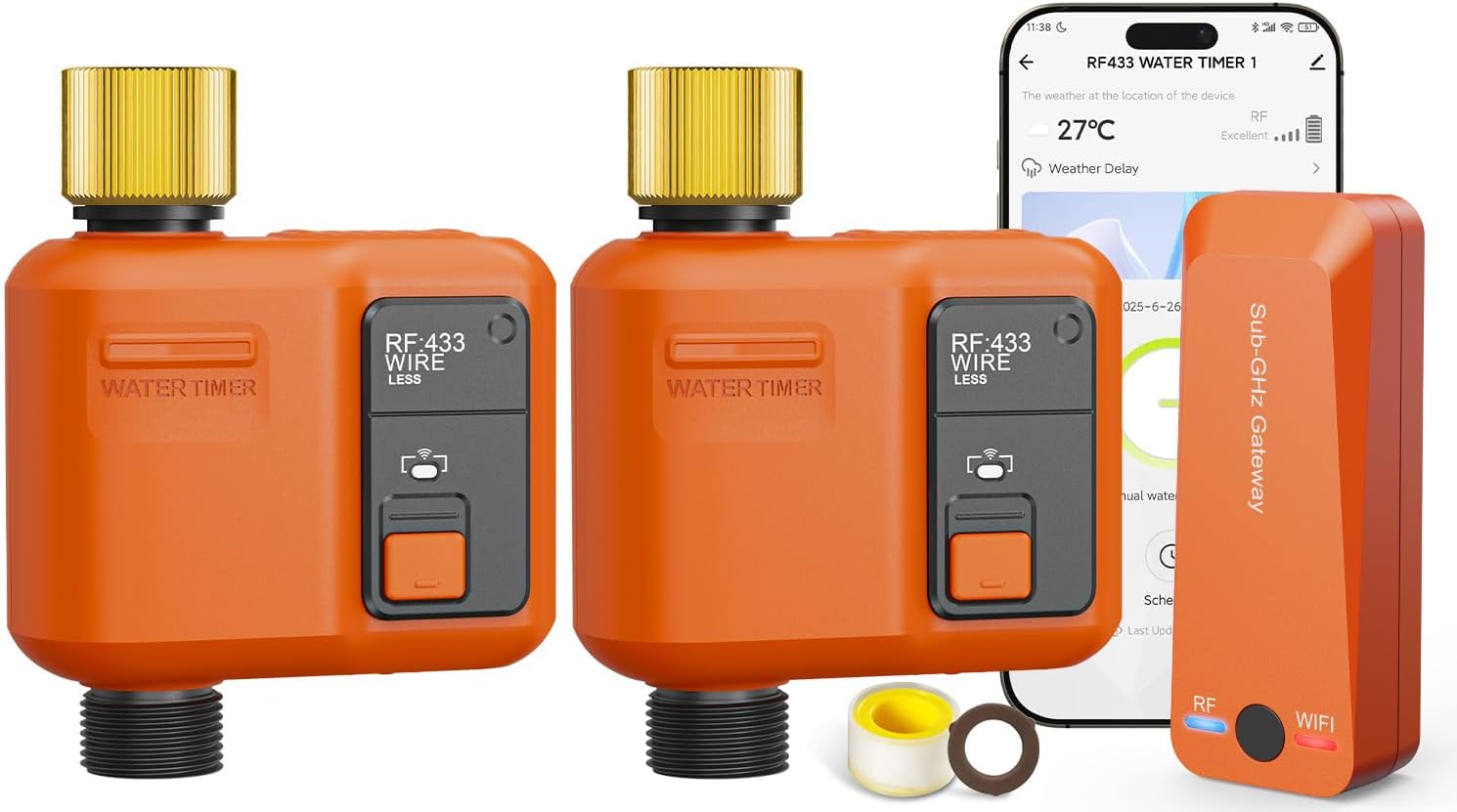Smart Garden Water Timer - Smart WiFi Water Timer for Garden