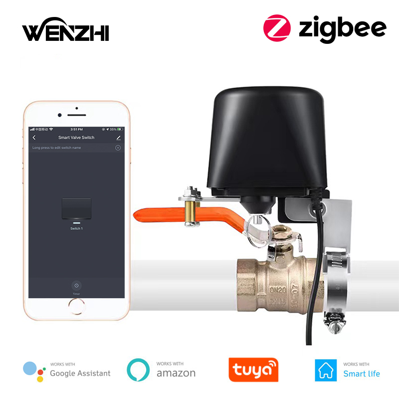 Smart Garden Water Timer - ZigBee Water/Gas Valve Remote Control System