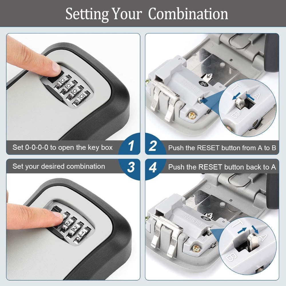Key Safe Wall Mounted Waterpro - Smart Garden Gate Lock recensione e prezzo