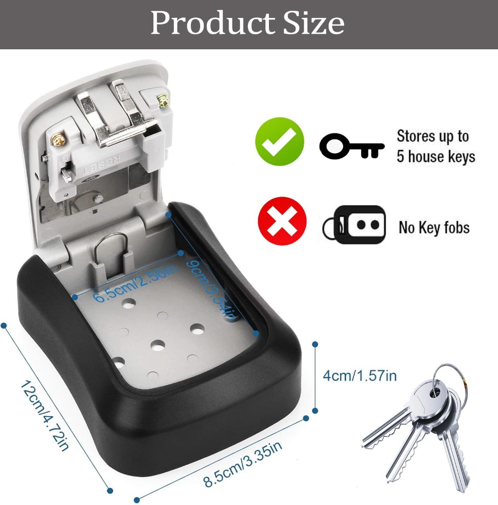 Key Safe Wall Mounted Waterpro - Smart Garden Gate Lock recensione e prezzo