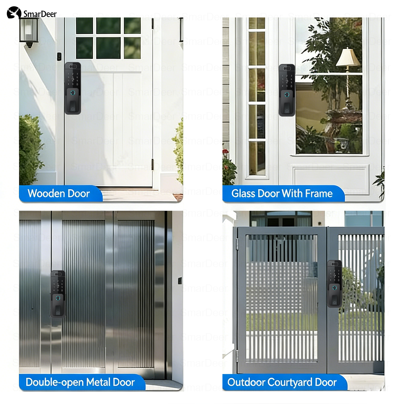 Waterproof Outdoor Smart Door  - Smart Garden Gate Lock recensione e prezzo