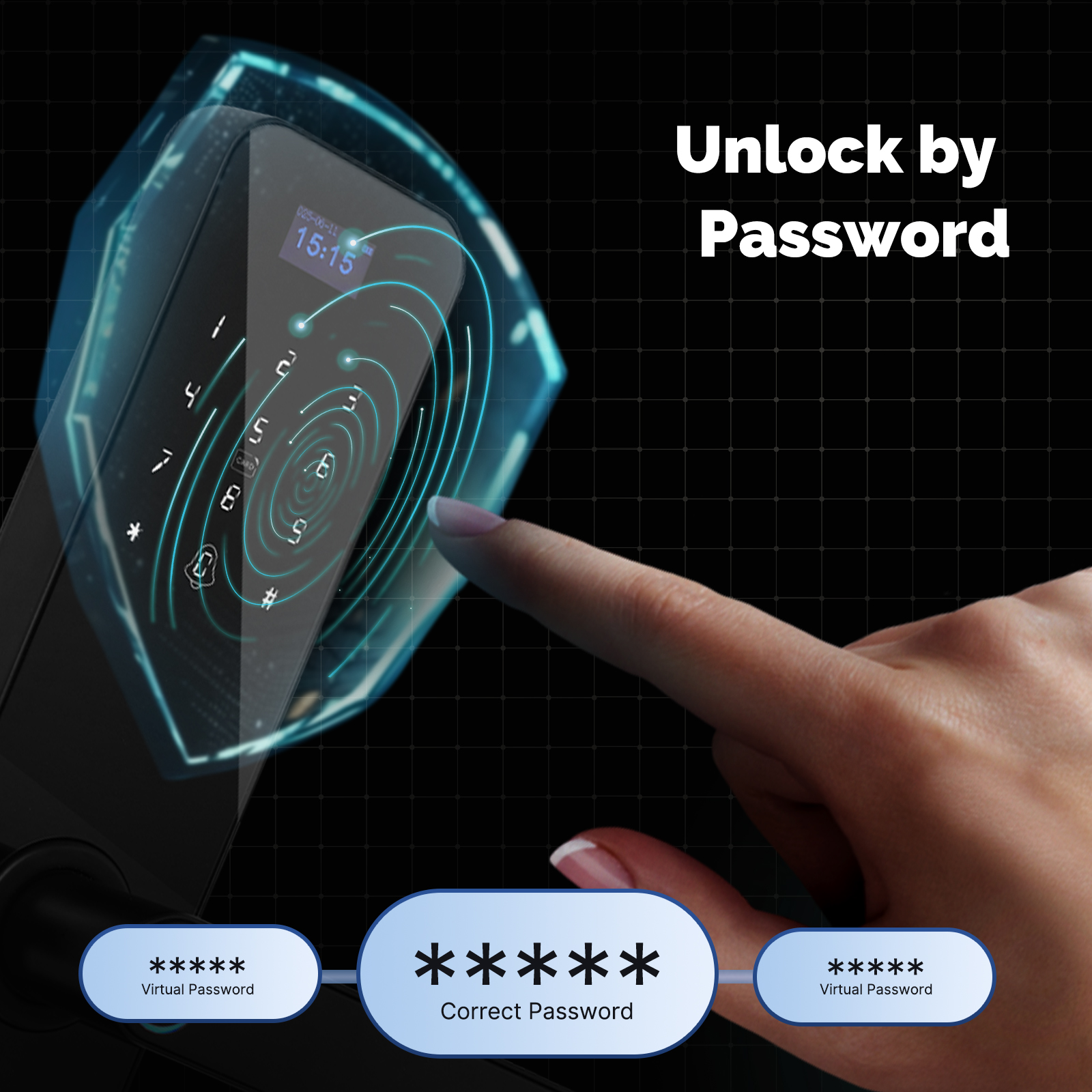 MOES Bluetooth Smart Wooden Do - Smart Garden Gate Lock recensione e prezzo