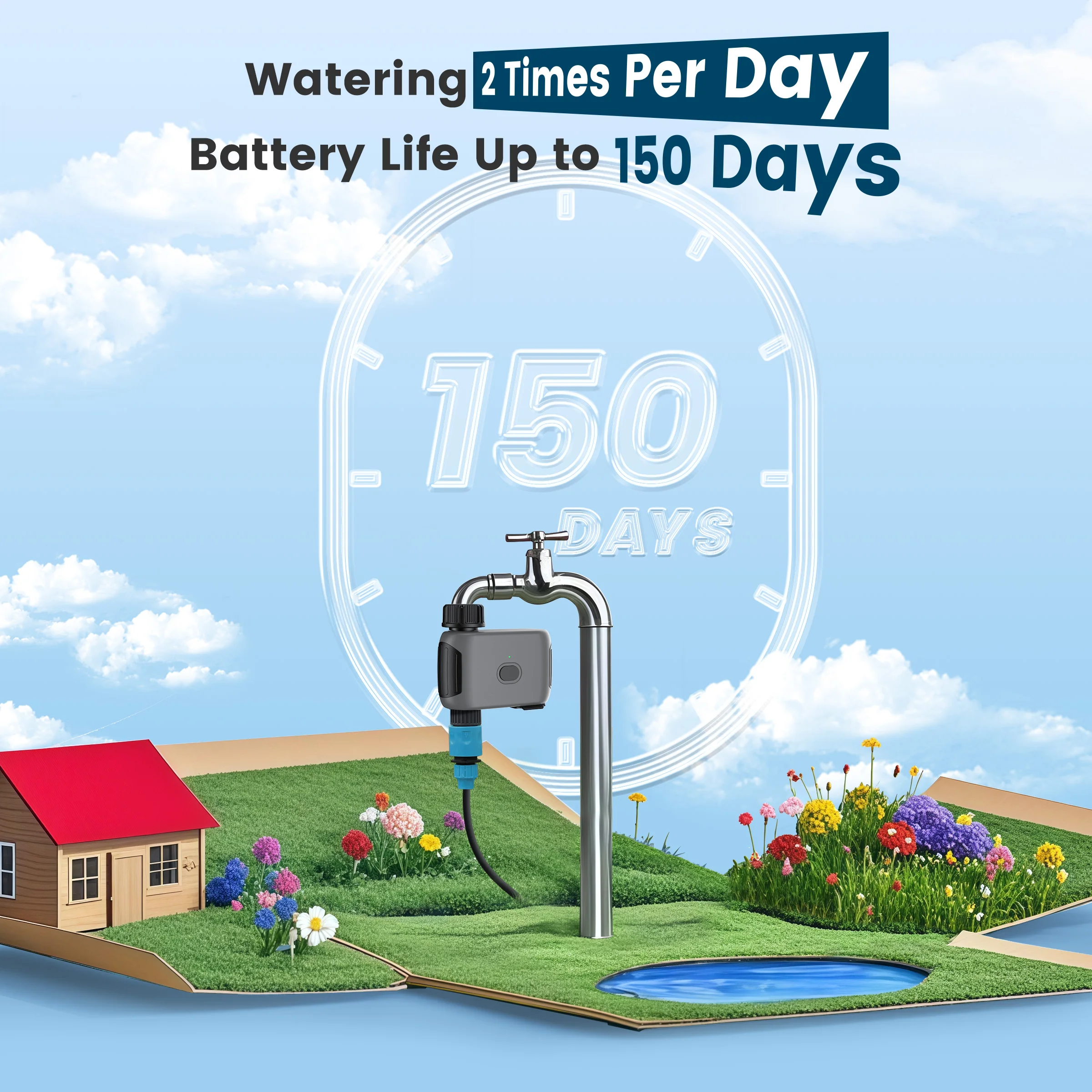 GIRIER Tuya Smart Water Timer  - Smart Garden Water Timer recensione e prezzo