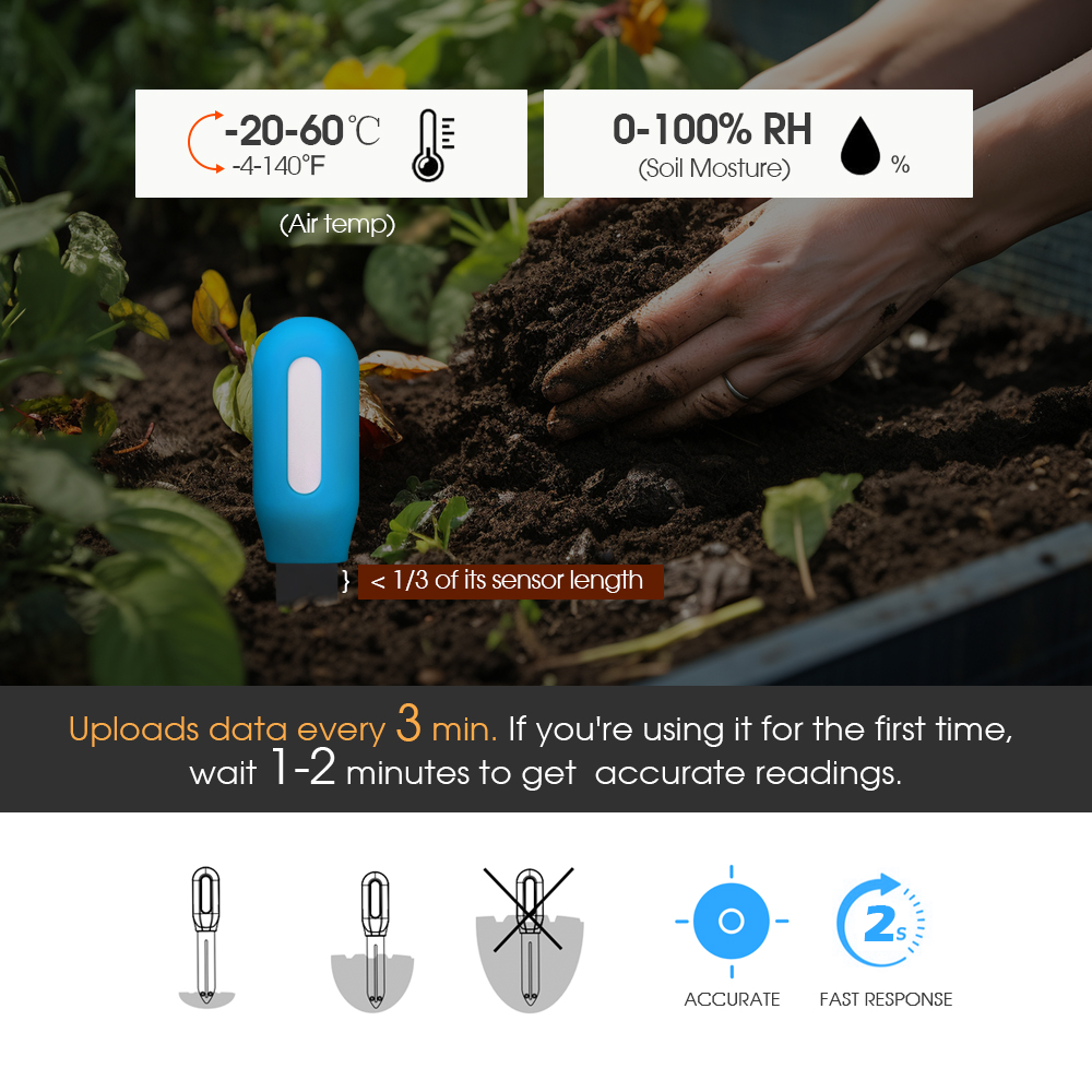 Smart Zigbee Soil Sensor for H - Smart Garden Devices recensione e prezzo