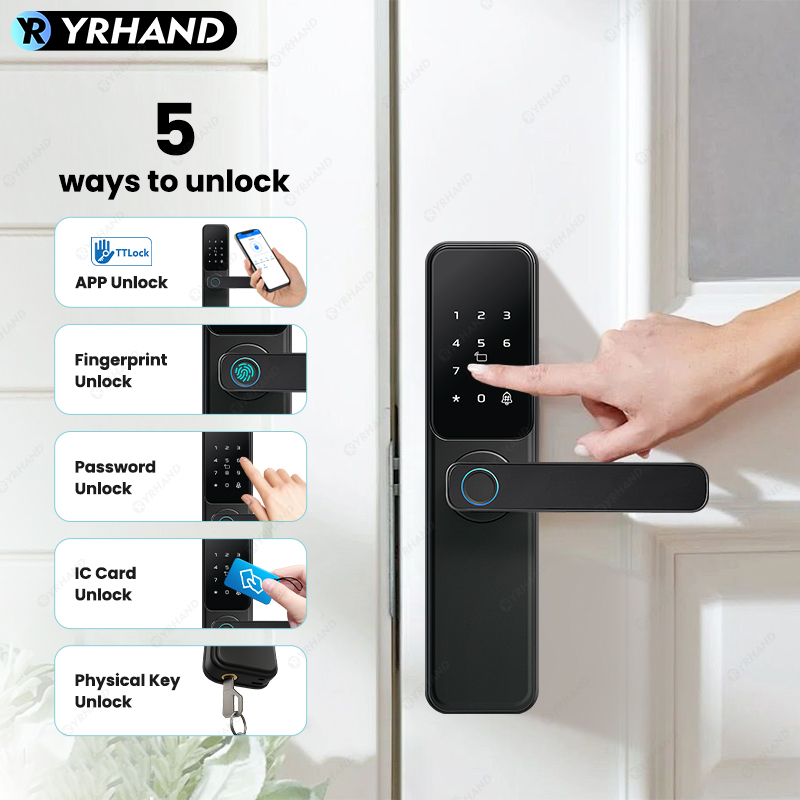 Bluetooth TTLock App Fingerpri - Smart Garden Gate Lock recensione e prezzo