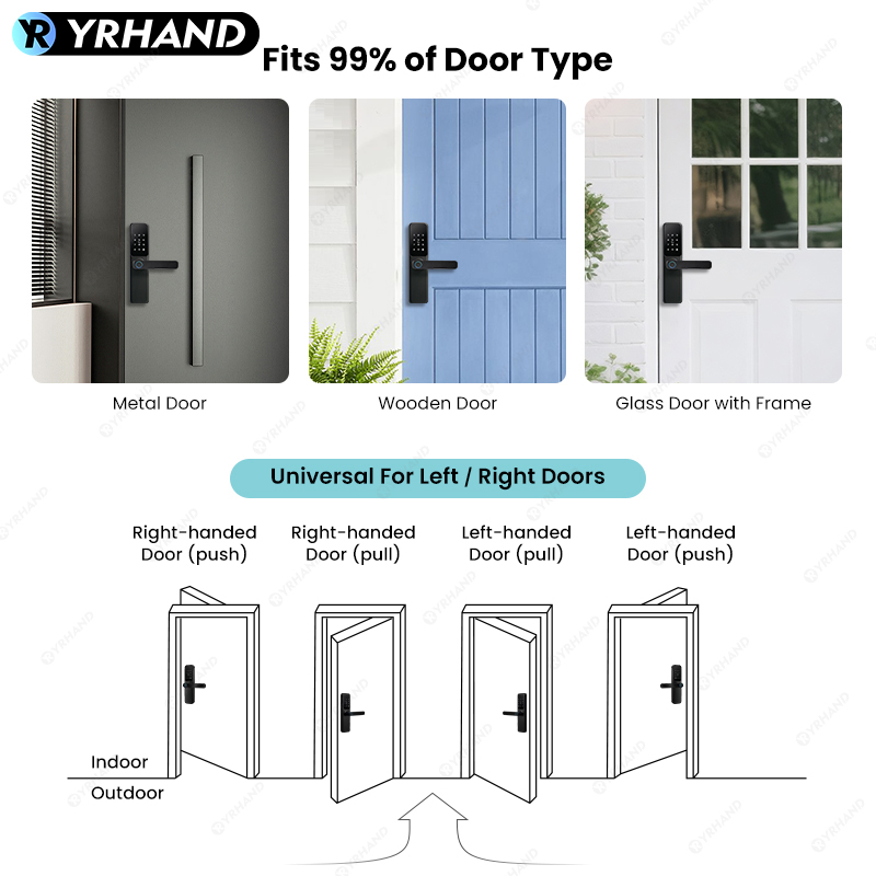 Bluetooth TTLock App Fingerpri - Smart Garden Gate Lock recensione e prezzo