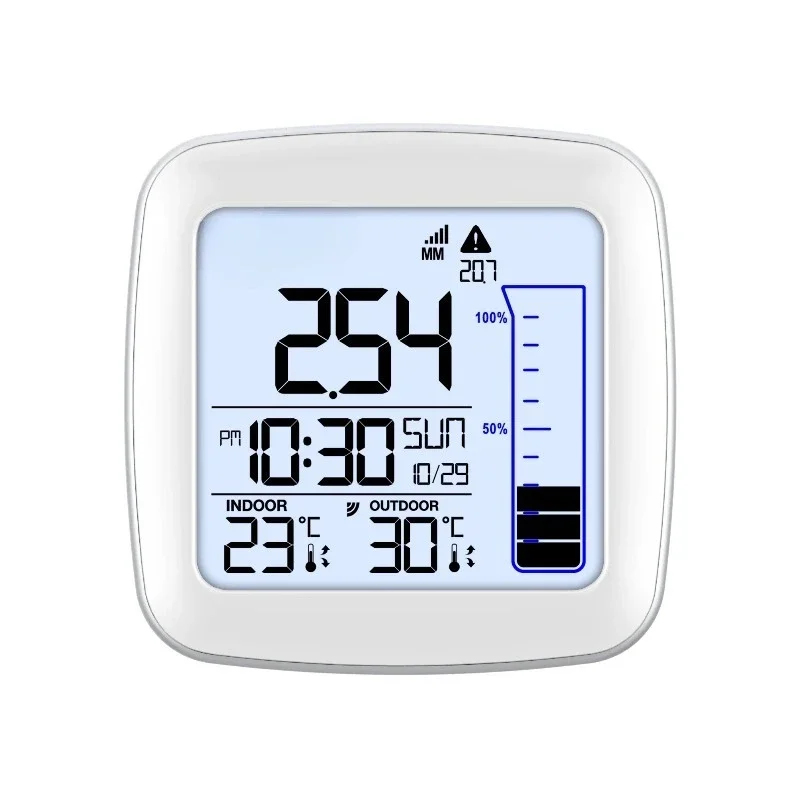 Digital Indoor and Outdoor Tem - Rain Gauge Digital recensione e prezzo