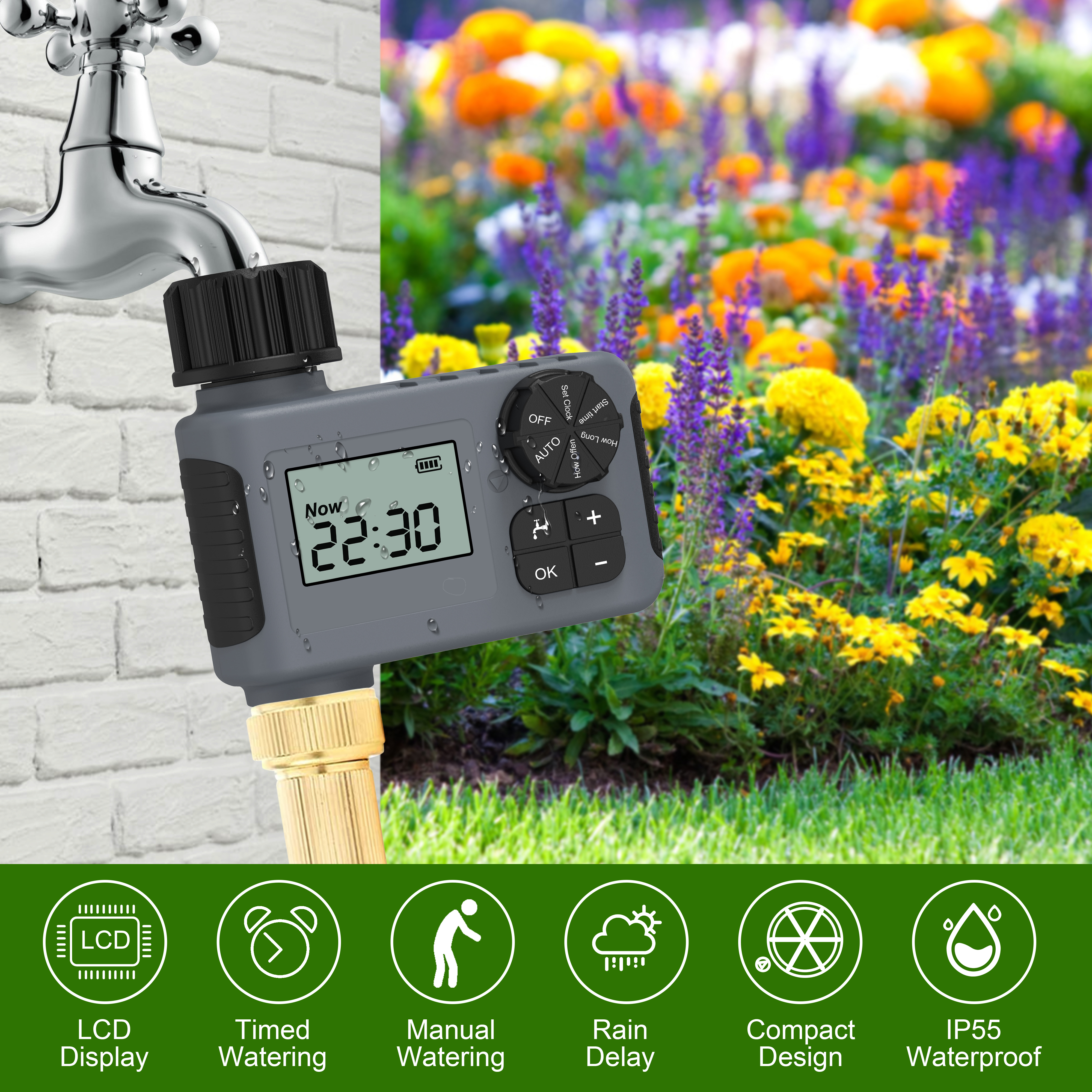Automatic watering timer intel - Smart Garden Water Timer recensione e prezzo