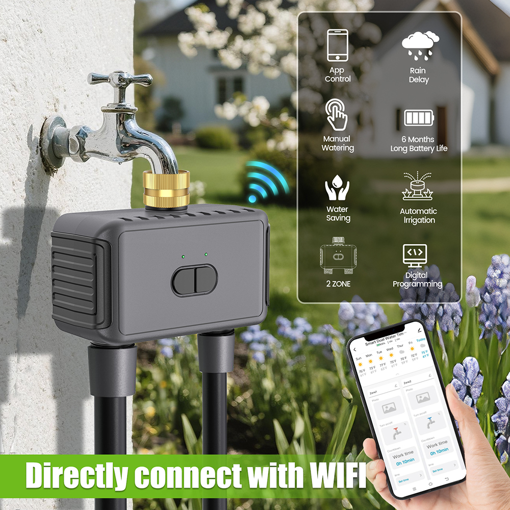Wifi Automatic Water Timer Dua - Smart Garden Water Timer recensione e prezzo