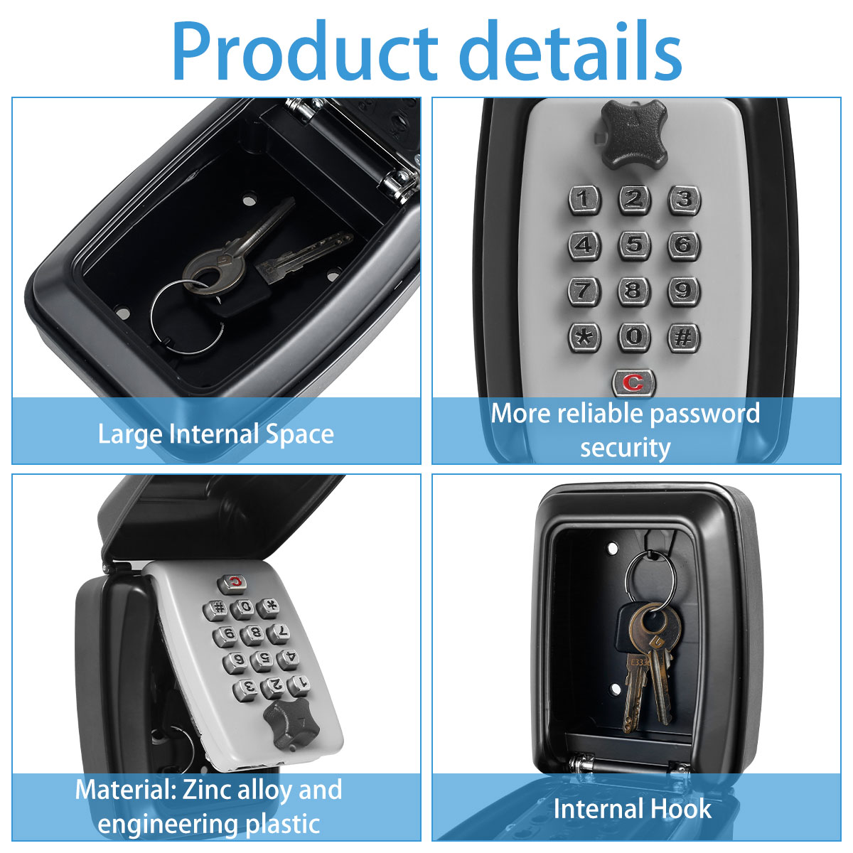 New Smart Password Combination - Smart Garden Gate Lock recensione e prezzo