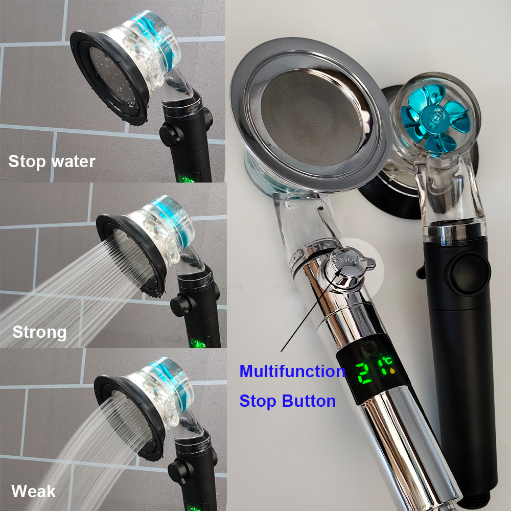 New LED Shower Head Temperatur - Rain Gauge Digital recensione e prezzo