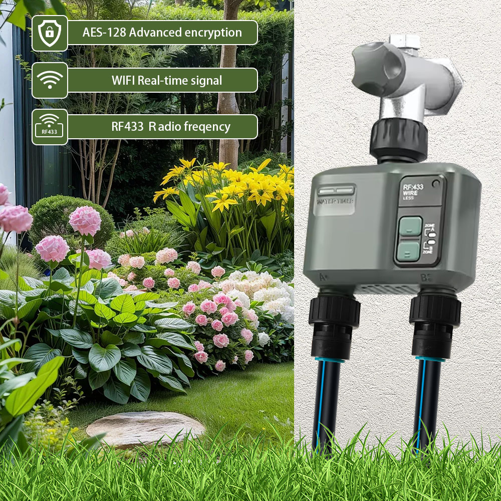 2Zone Tuya Wifi RF433 smart Ga - Smart Garden Devices recensione e prezzo