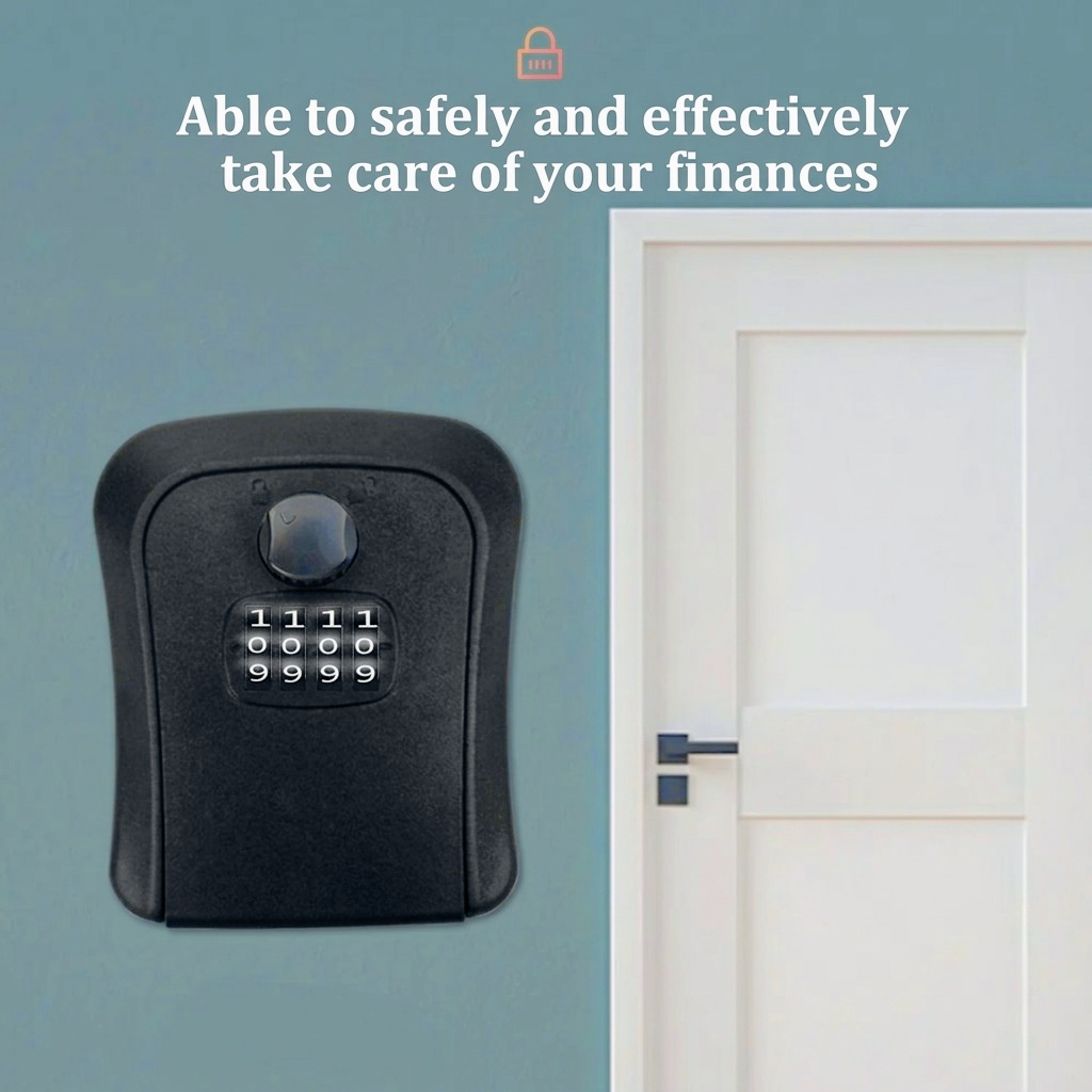 LUXROB Key Lock Box 4-digit Co - Smart Garden Gate Lock recensione e prezzo