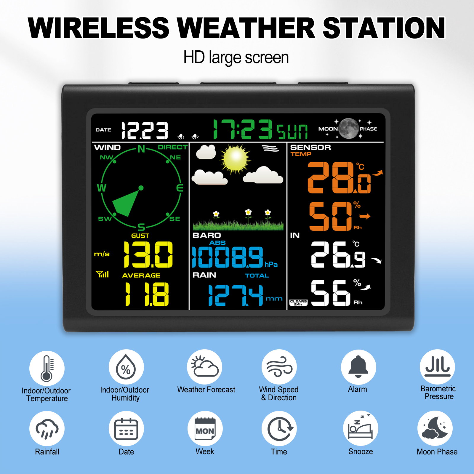 Wireless Weather Station Digit - Rain Gauge Digital recensione e prezzo