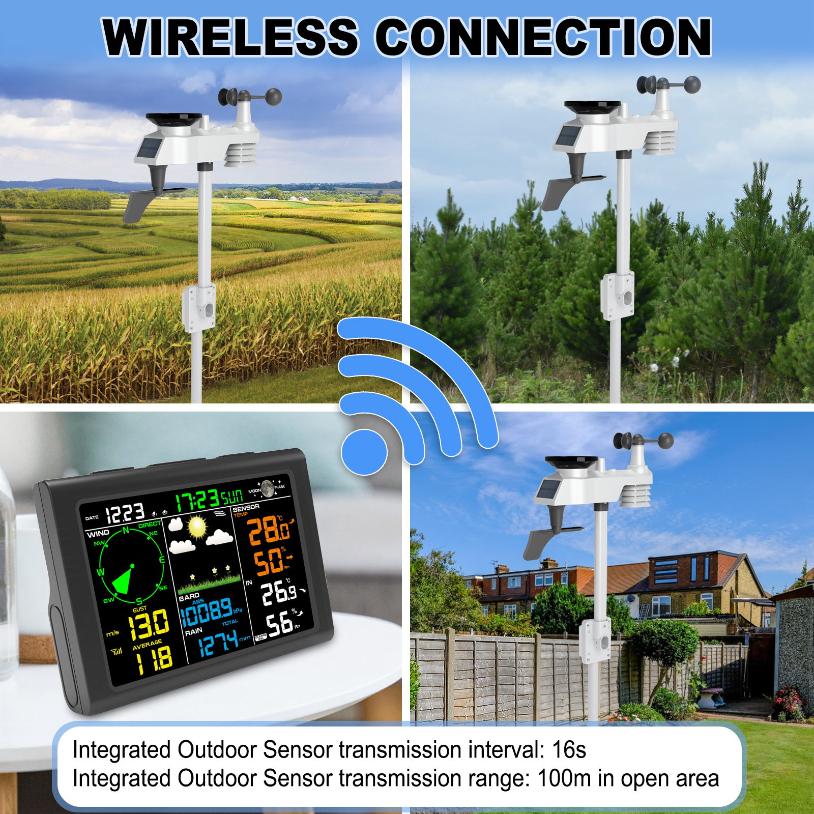 Wireless Weather Station Digit - Rain Gauge Digital recensione e prezzo