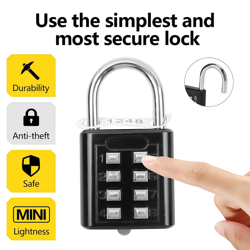 8-digit Combination Outdoor Bu - Smart Garden Gate Lock recensione e prezzo