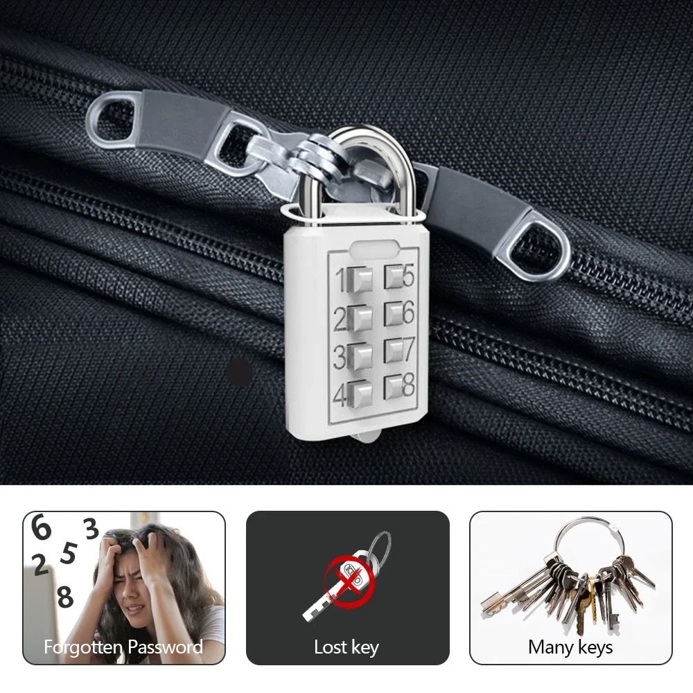8-digit Combination Outdoor Bu - Smart Garden Gate Lock recensione e prezzo