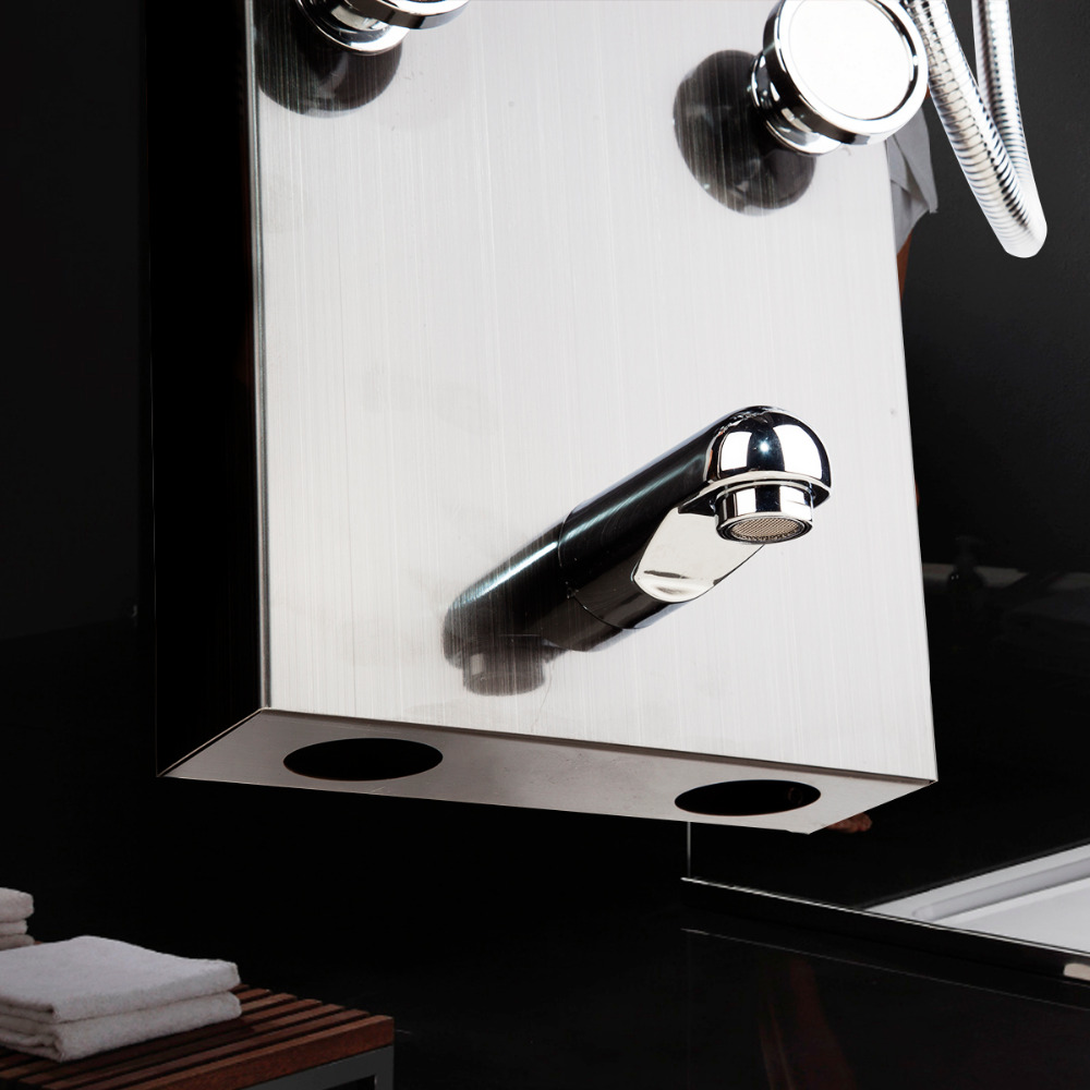 KEMAIDI Black LED Shower Panel - Rain Gauge Digital recensione e prezzo