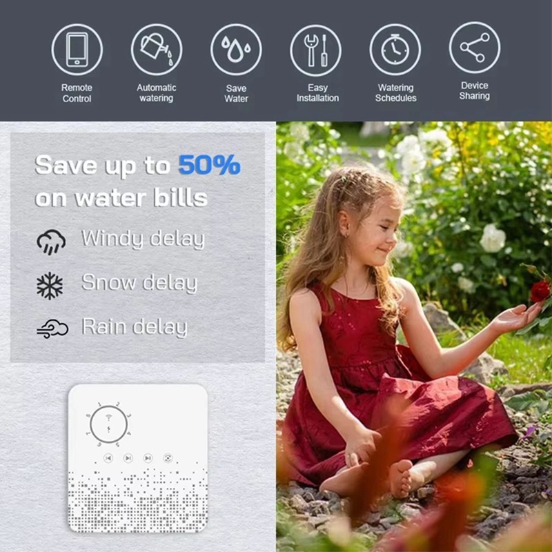 Tuya WiFi Smart Sprinkler Cont - Smart Garden Devices recensione e prezzo