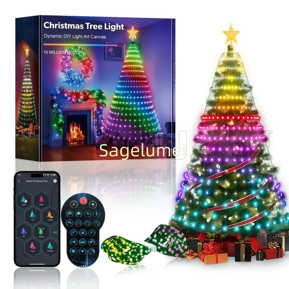 RGBIC 400LEDs Christmas Lights - Smart Garden Uk recensione e prezzo