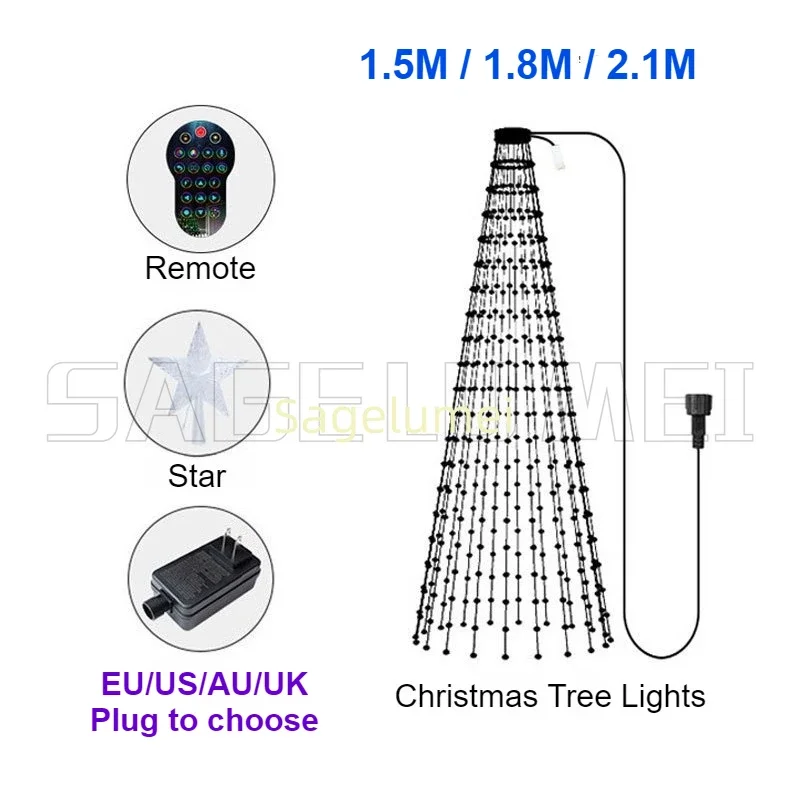 RGBIC 400LEDs Christmas Lights - Smart Garden Uk recensione e prezzo