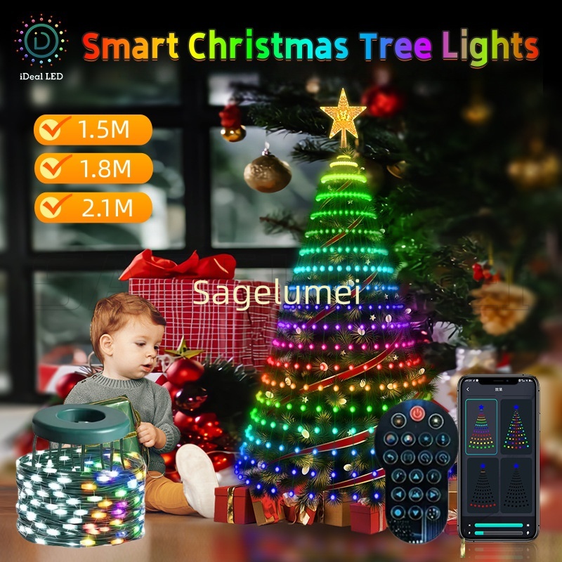 RGBIC 400LEDs Christmas Lights - Smart Garden Uk recensione e prezzo