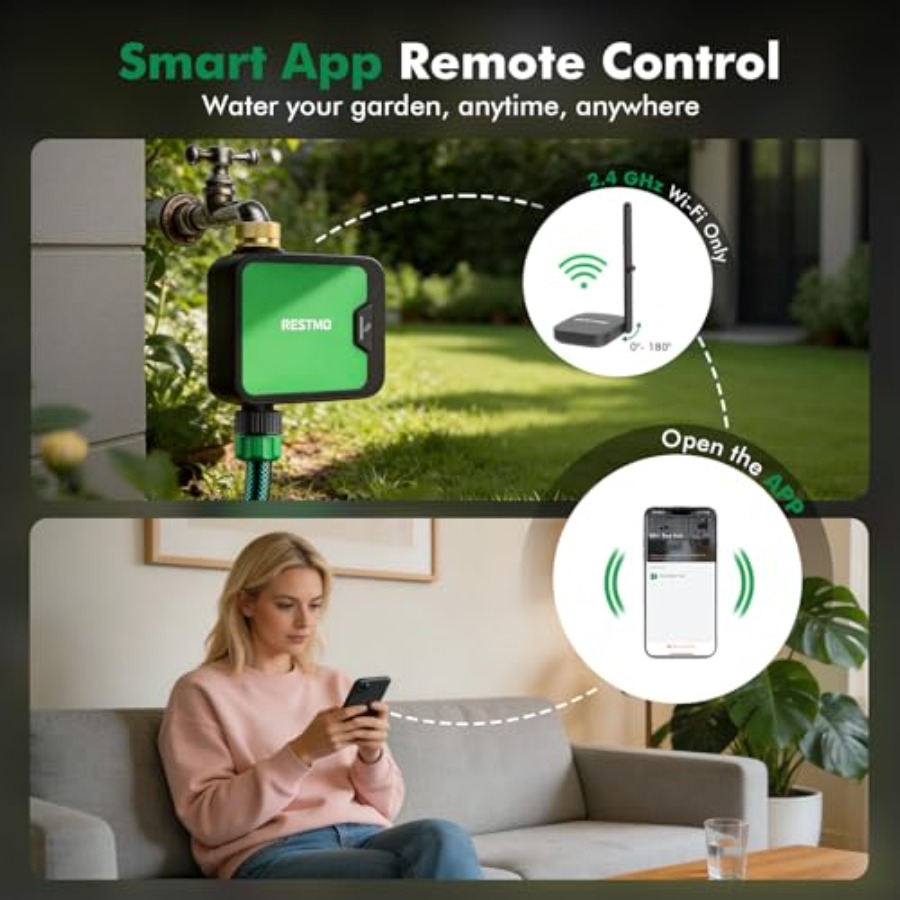 Smart WiFi Water Timer for Gar - Smart Garden Water Timer recensione e prezzo