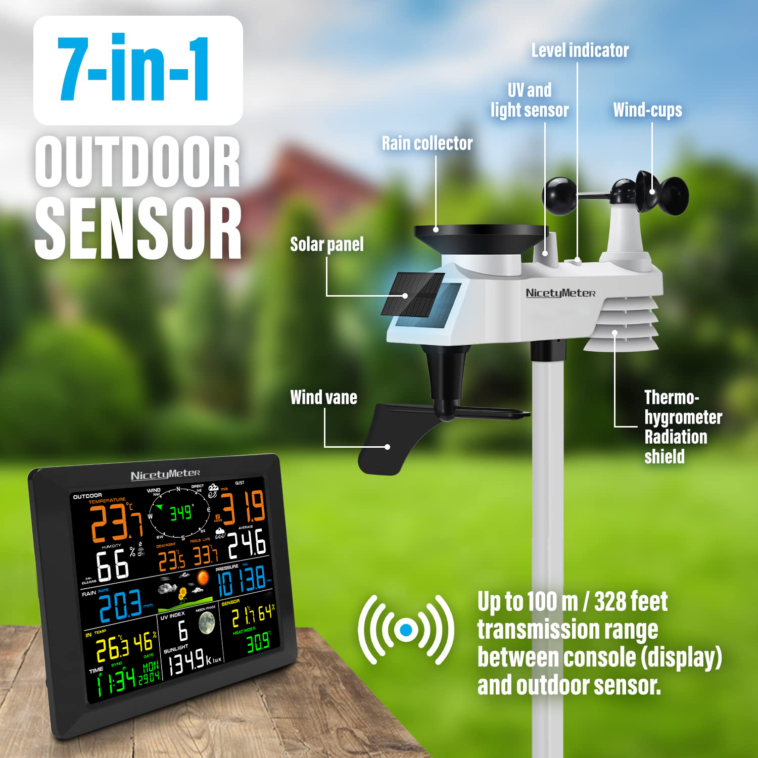 Wunderground Professional WLAN - Rain Gauge Digital recensione e prezzo
