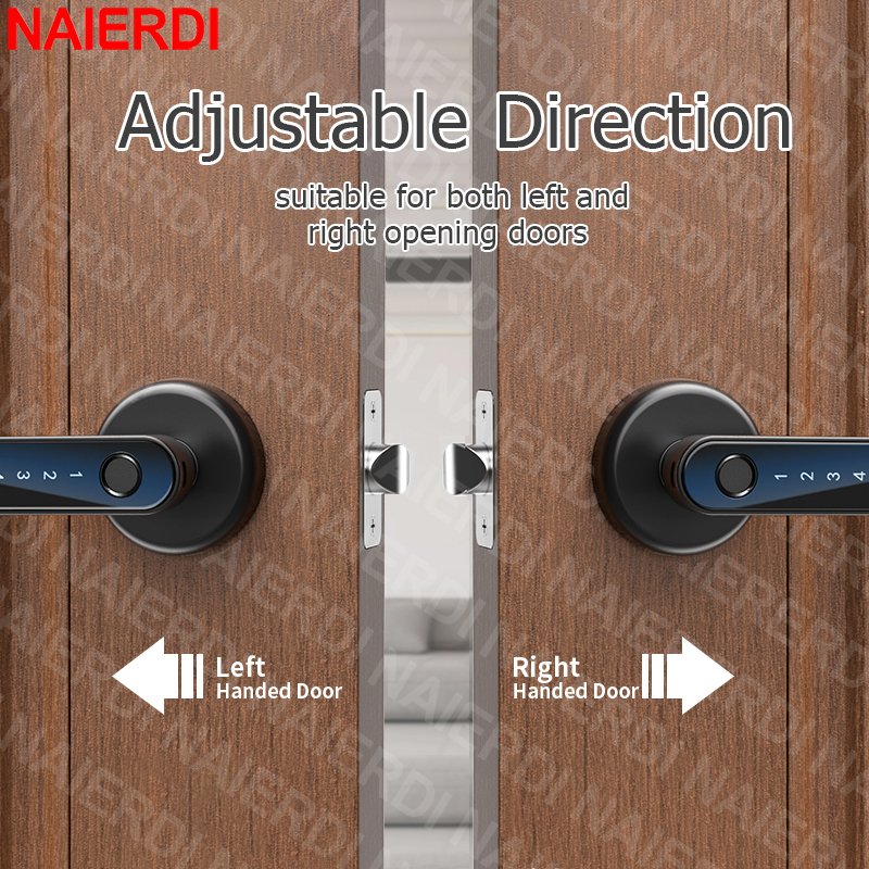 NAIERDI Smart Fingerprint Door - Smart Garden Gate Lock recensione e prezzo