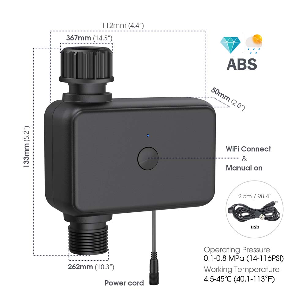 30-10m Garden Dual-band WiFi T - Smart Garden Water Timer recensione e prezzo