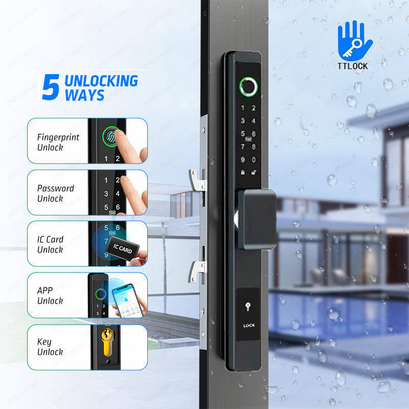 ZHDCOOKEY Biometric Digital Do - Smart Garden Gate Lock recensione e prezzo