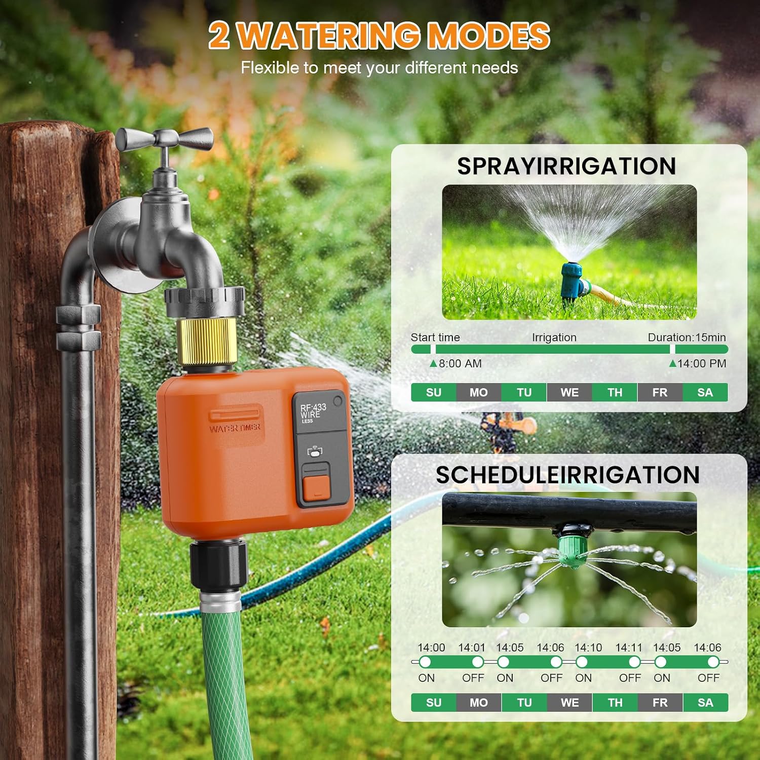 Smart WiFi Water Timer for Gar - Smart Garden Water Timer recensione e prezzo