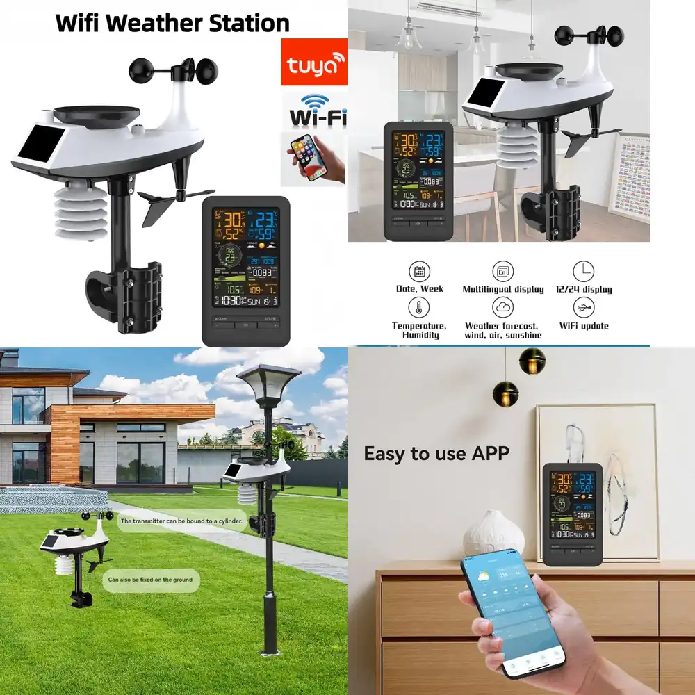 WiFi Weather Station for Smart - Rain Gauge Digital recensione e prezzo