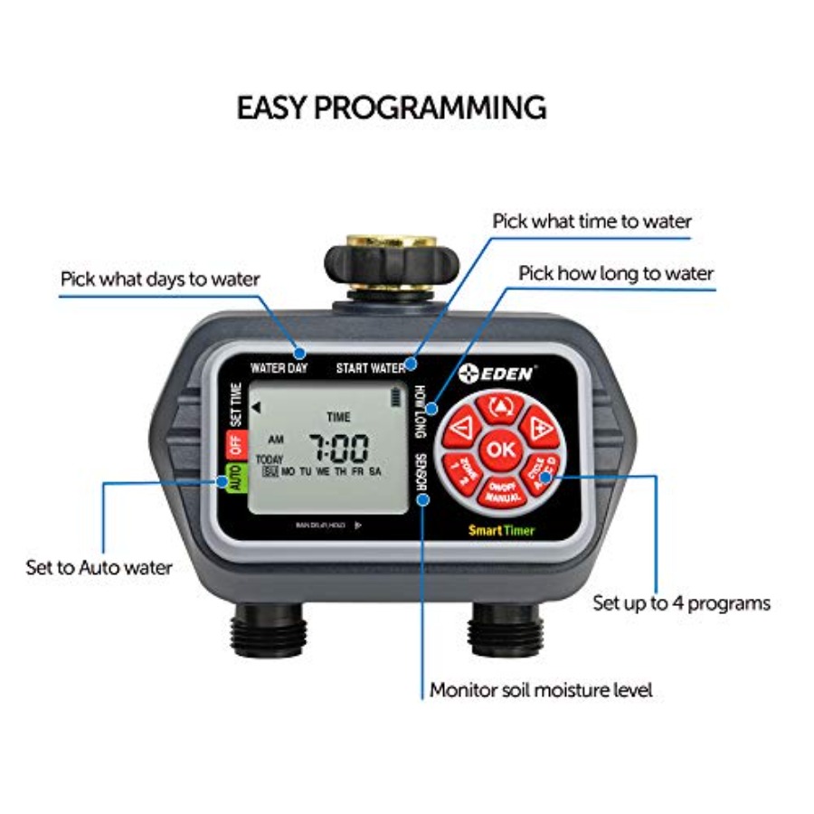 93412 Programmable Digital Wat - Smart Garden Water Timer recensione e prezzo