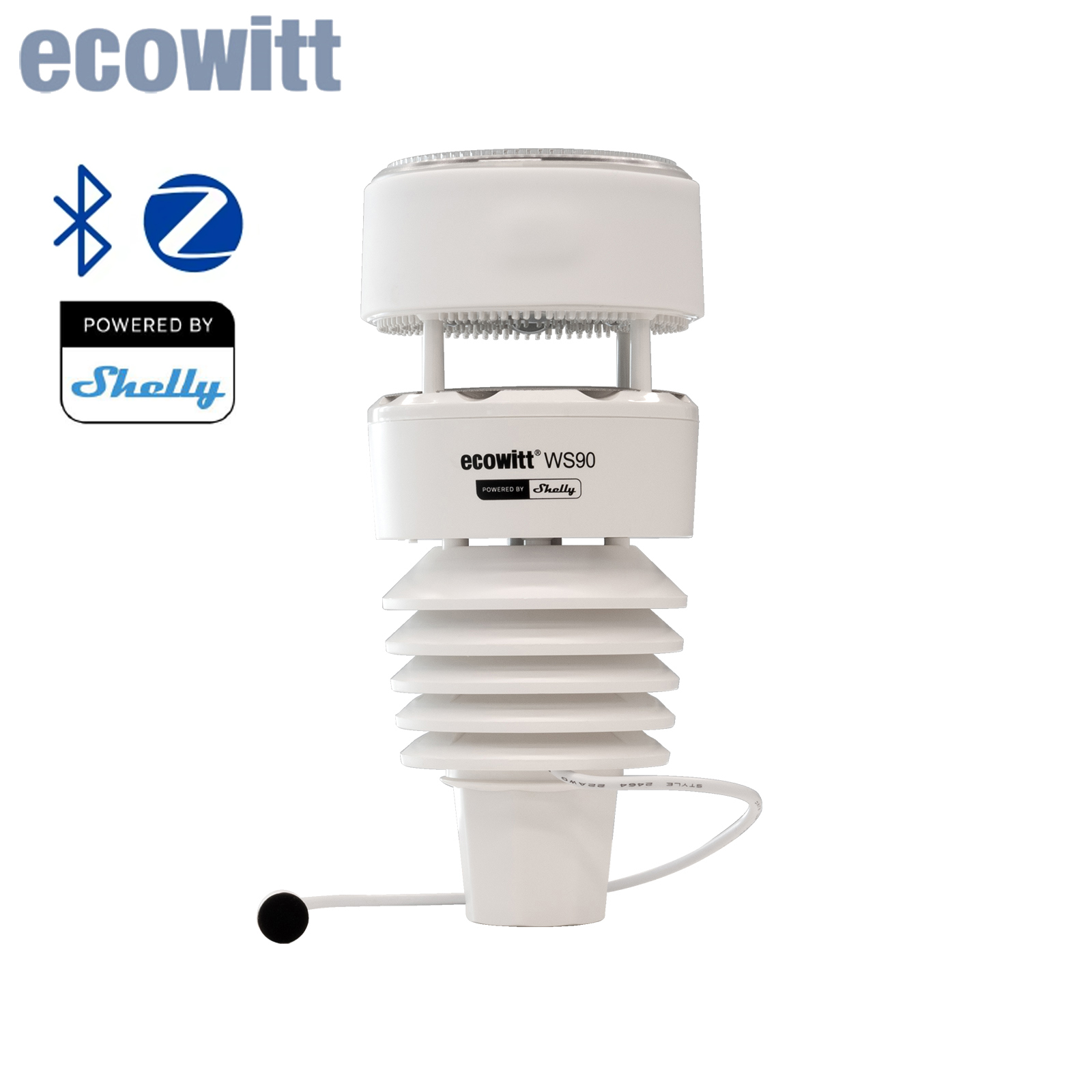 Ecowitt WS90 7-in-1 Weather St - Rain Gauge Digital recensione e prezzo