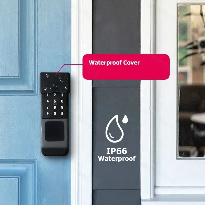 IP66 Waterproof Tuya Wifi Fing - Smart Garden Gate Lock recensione e prezzo