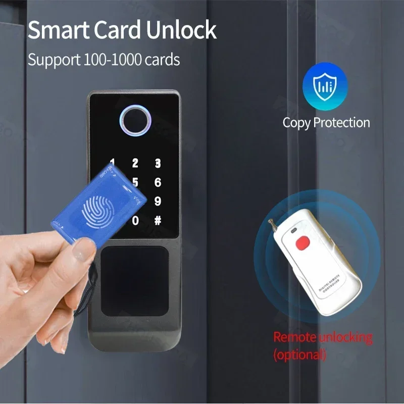 IP66 Waterproof Tuya Wifi Fing - Smart Garden Gate Lock recensione e prezzo