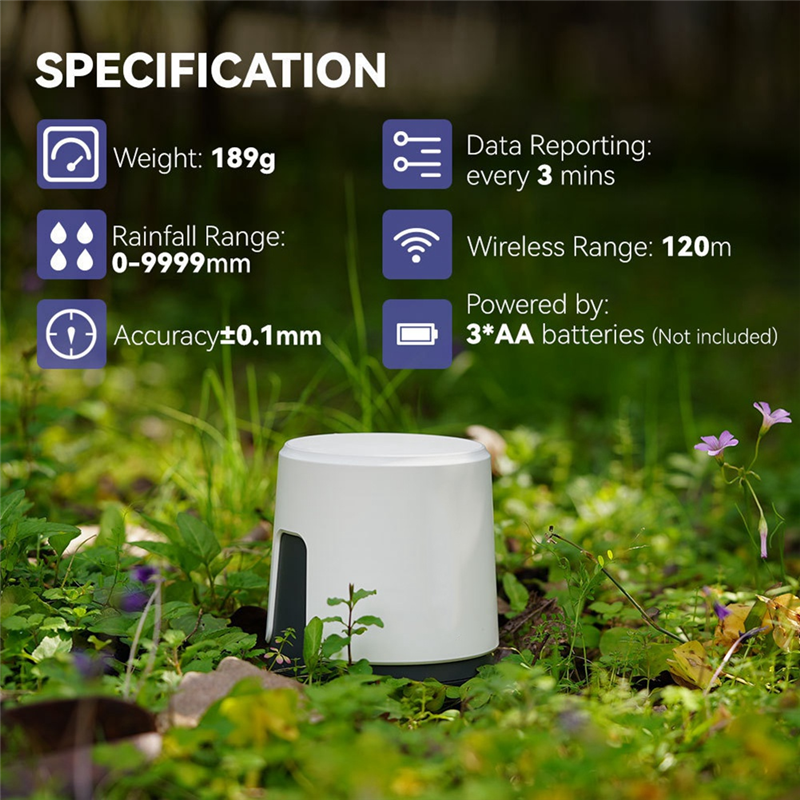 CQMF-Smart Wireless Digital Ra - Rain Gauge Digital recensione e prezzo