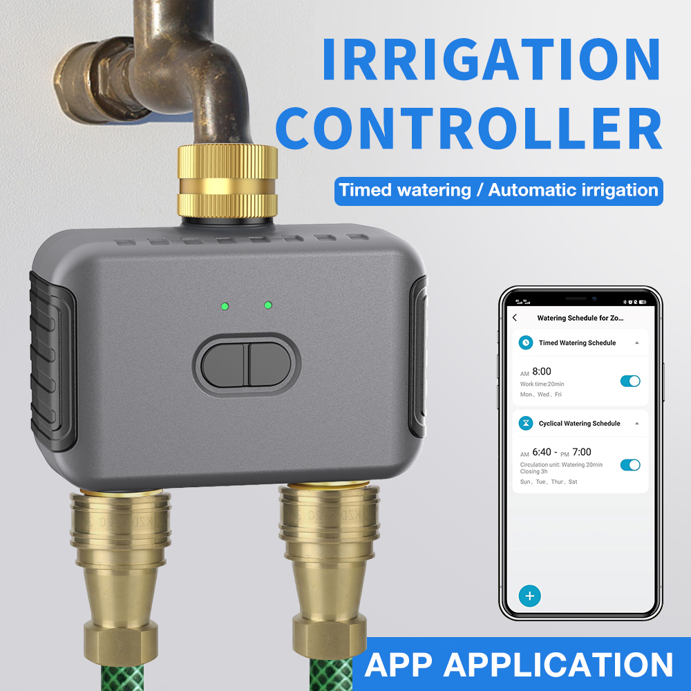 Tuya 2 Zone Watering Timer Gar - Smart Garden Devices recensione e prezzo