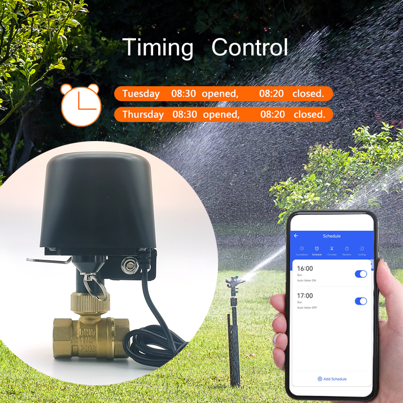 Tuya WiFi or Zigbee Water Valv - Smart Garden Water Timer recensione e prezzo